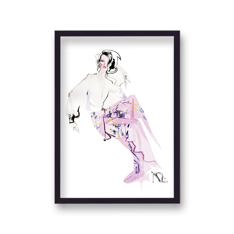 Couture by David Downton - Single Picture Frame Print