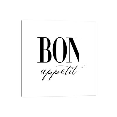 Bon Appetit by Nouveau Prints - Print on Canvas