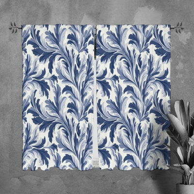 Paire de rideaux obscurcissant en polyester Monrad