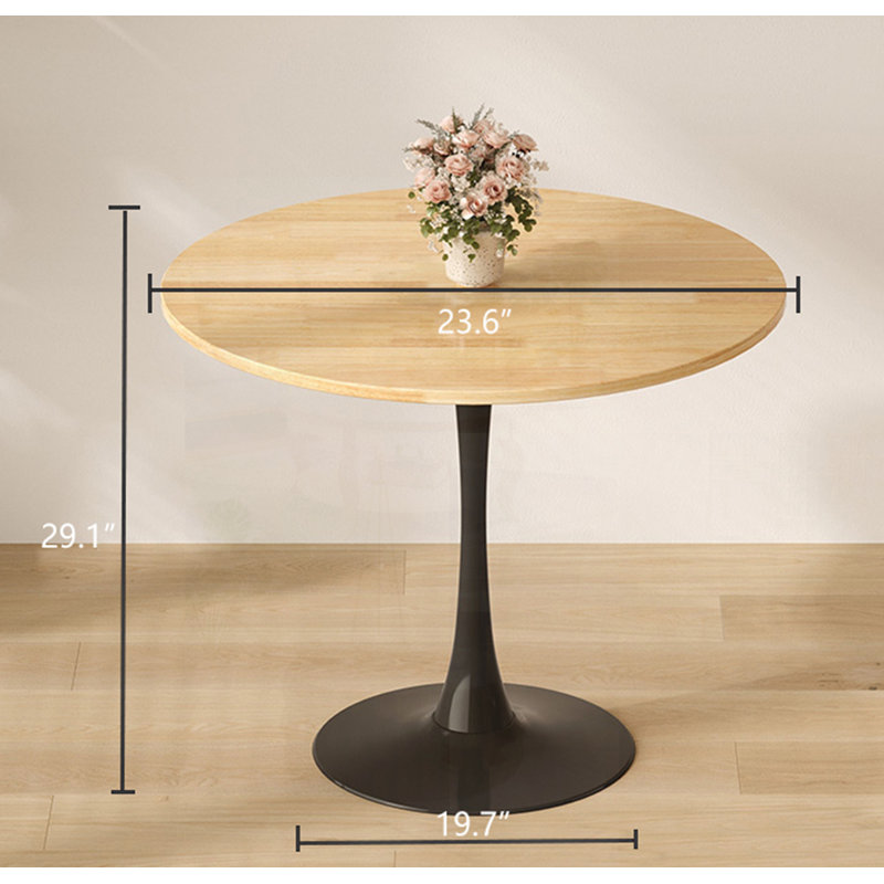 Mid Century Modern Oval Dining Table, MDF Top and Steel Base, Ideal for Compact Spaces and Elegant Dining Experiences