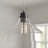 Gerome 1 - Light Brushed Nickel Single Pendant