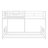  Arlia L-Shaped Metal Twin Over Full Size Bunk Bed-777598410