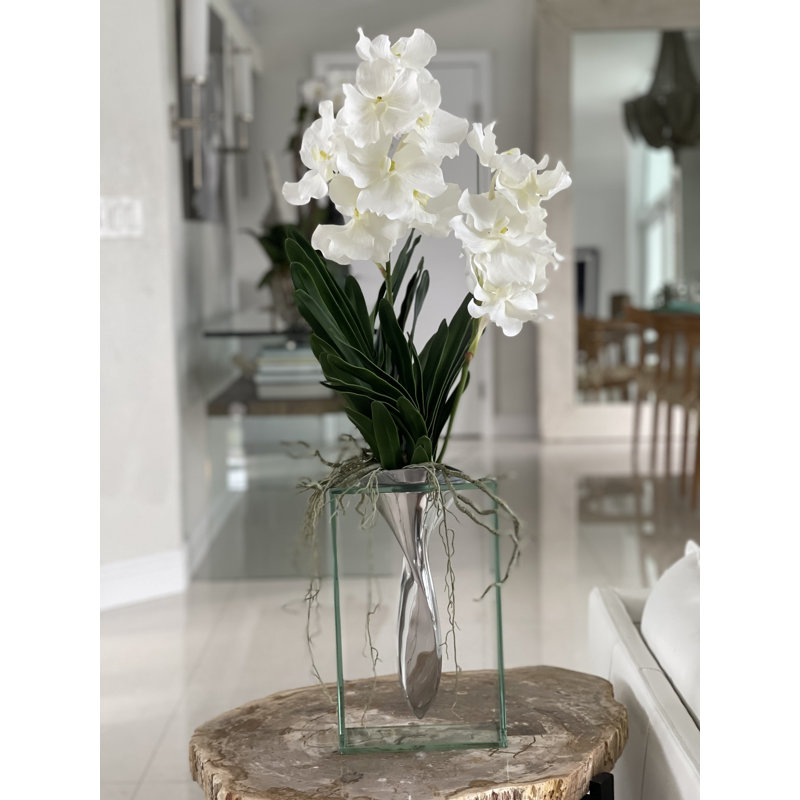 Orchid Centerpiece in Vase