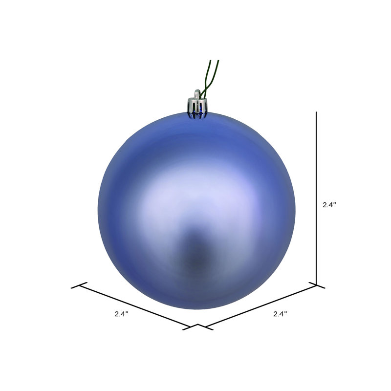 Boule incassable 2 po, Pervenche brillant