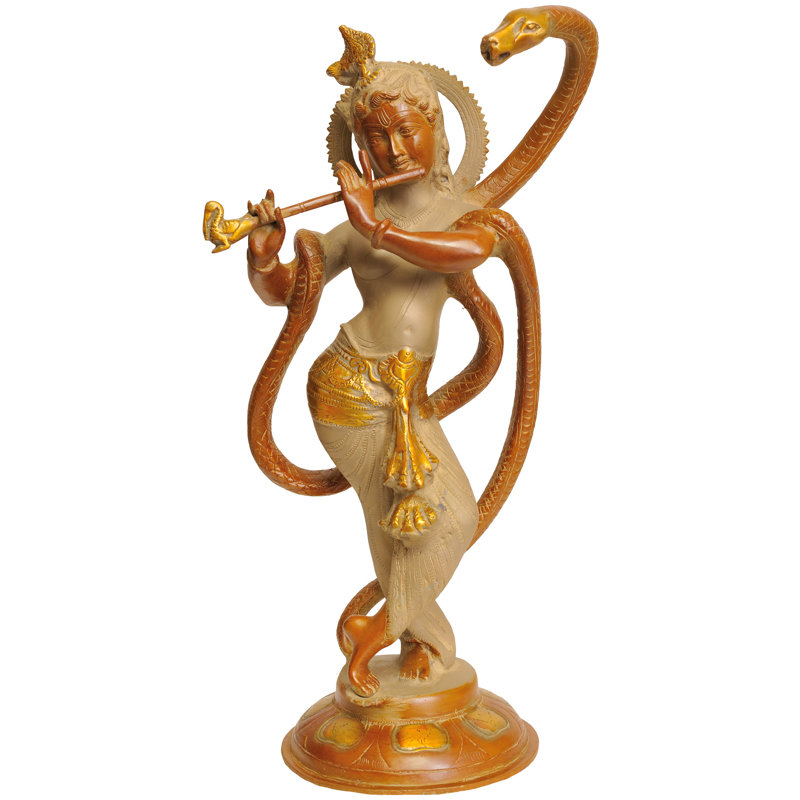 Shri Krishna avec Kaliya