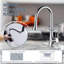 Robinets de cuisine Ruvida, robinet de cuisine, robinet de cuisine avec douchette rétractable, robinet d'évier de cuisine adapté au camping-car campagnard-108482779