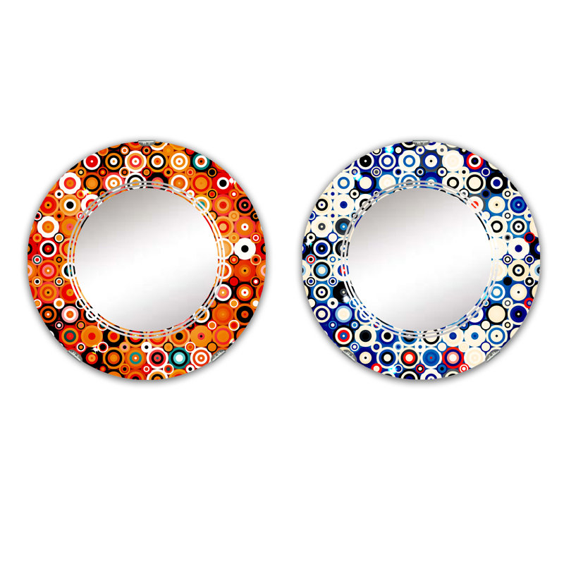 Ensemble de 2 miroirs sans cadre