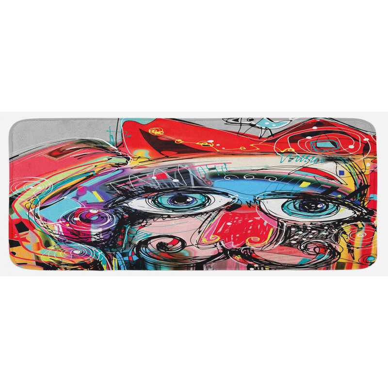 Tapis de cuisine art