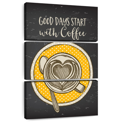Yarlin Good Days Start With Coffee