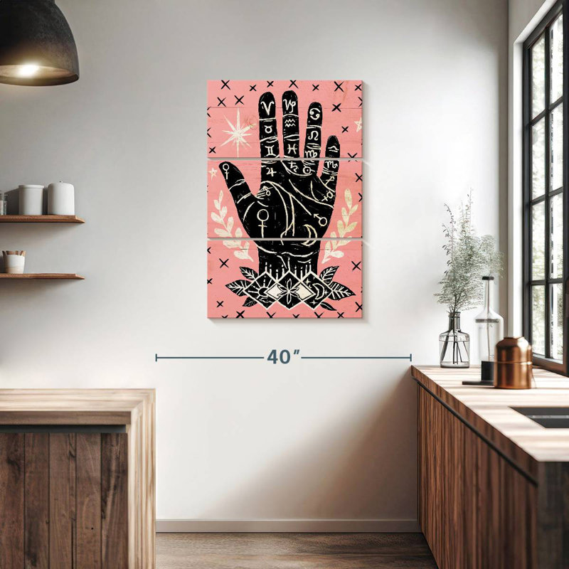 Adella Mystical Halloween Pink I, 38" H x 24" W