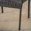 Chaise empilable contemporaine en osier PE, peu encombrante et durable pour l'extérieur, 1 pièce-556024204-556024206