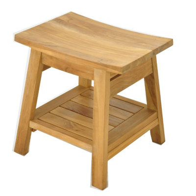 Wilcox 18'' W Teak Shower Bench