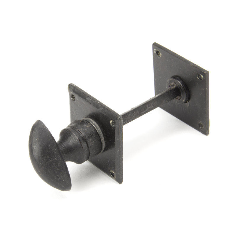Diamond Bathroom Thumbturn Door Accessory, External Beeswax