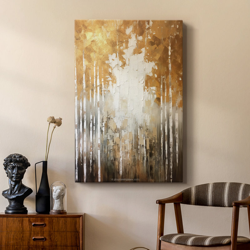 ABSTRACT Series CMXLVII - Gallery Cavas sur mesure, H 27 po x l 18 po