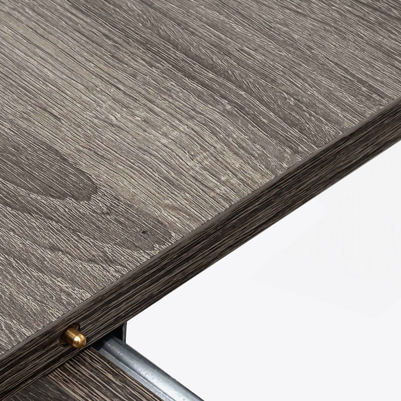 Dining Table , 106.3 In  Large Extendable Kitchen Table