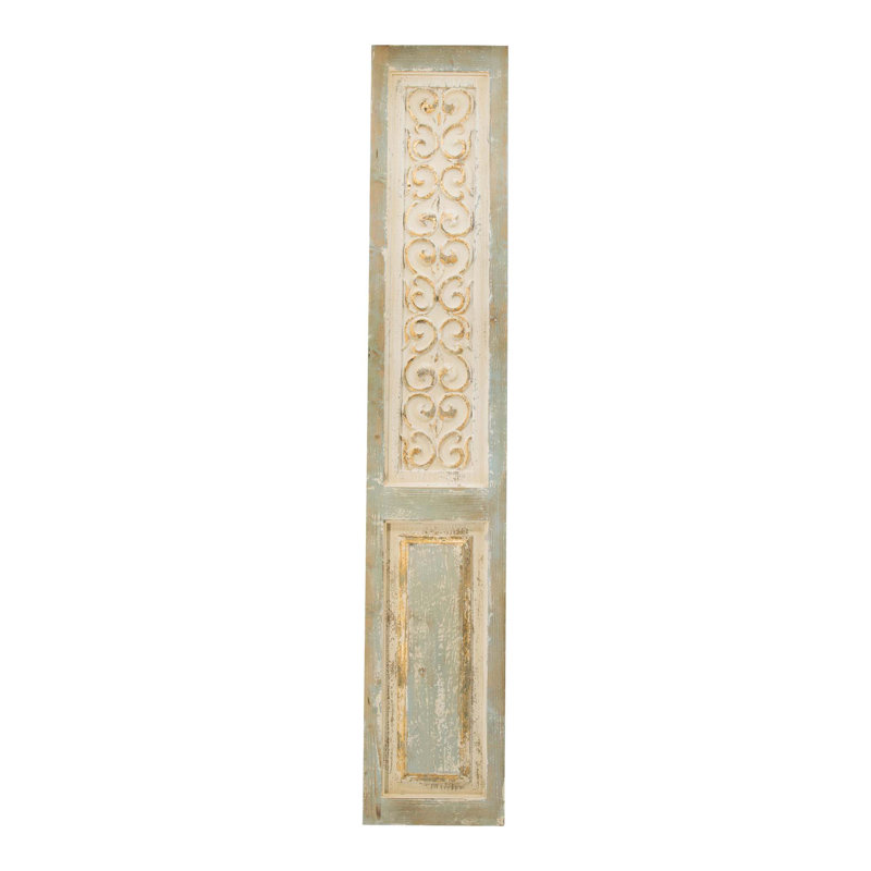 Grand panneau suspendu en bois rectangulaire, sculpture murale décorative, art mural sculpté