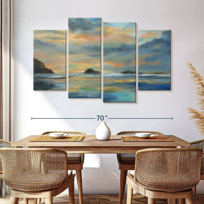 Gillard Pacific Sunset II, H 42 po x l 68 po