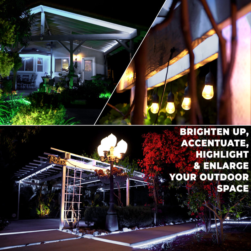 LED Rope Light w/ 8 Mode, 120" L, Cool White