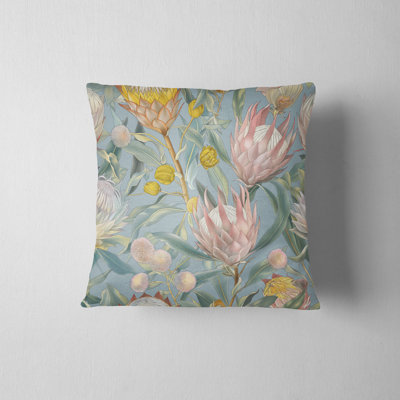 Housse de coussin réversible Floral Maximalist Floral