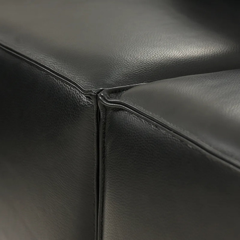 Canapé 115,75 po, Noir