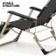 Chaise longue noire