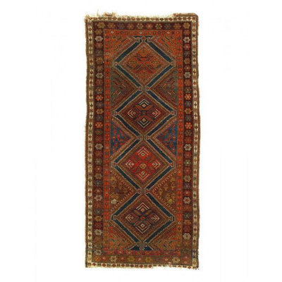 Oriental Area Rug in Brown