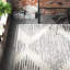 Tapis gris / blanc Rodney-663025144