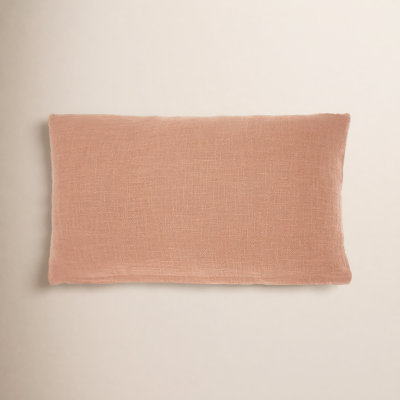 Ruzmira Cotton Lumbar Throw Pillow