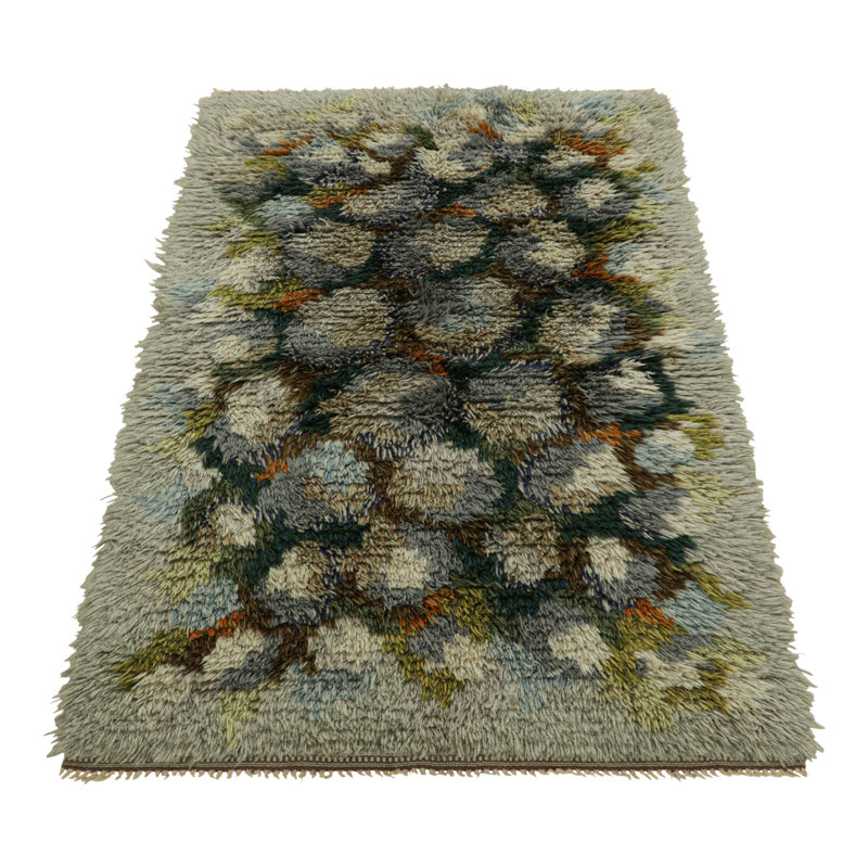 One-of-a-Kind 3’2x4’11 Hand Knotted Area Rug