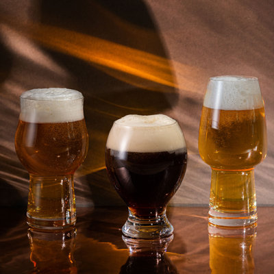 Dartington Crystal Gift Set Assorted Beer Glass Set