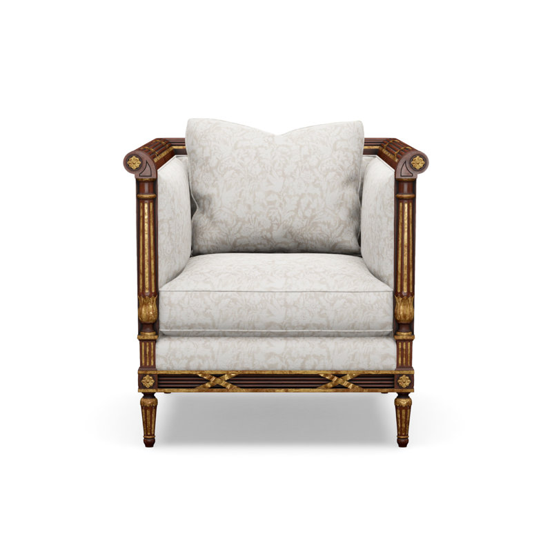 The Regent's Visit  Accent Chair, Everly Linen