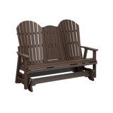Berlin Gardens Comfo Back Regular 5′ Three Seat Glider With Console