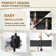 CASAINC Single-Handle Pull Out Kitchen Single Hole Faucet with Deck Plate