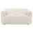 Stewart White Loveseat