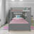 Haner Full over Full Bunk Bed with Build-In Desk with Built-In Stairs-61083921