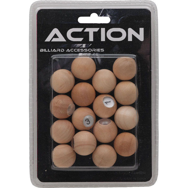 Action Wooden Kelly Pool Pill Set