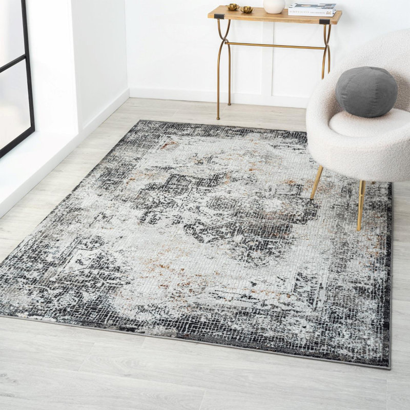 Javario Moroccan Indoor Rug, Rectangle 5' x 7'