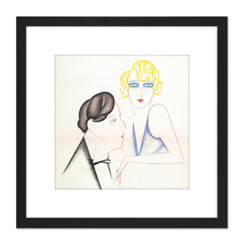 Sarment Et Marguerite Valmond by Jean Nathan - Single Picture Frame Painting