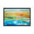 Toile avec cadre flottant noir sélectionné