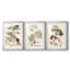 Feuilles et baies I - Impression personnalisée de qualité supérieure avec cadre - 3 pièces-457196811-457196854