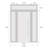 Front Exterior Prehung uPVC Metal-Plastic Door Frosted Glass Manux 8312 Grey Ash 2 Side and Top Exterior Window Office Commercial and Residential Doors Entrance Patio Garage-W12+36+12 x H80+14-Right-hand Inswing-98196184-98196185-98196182