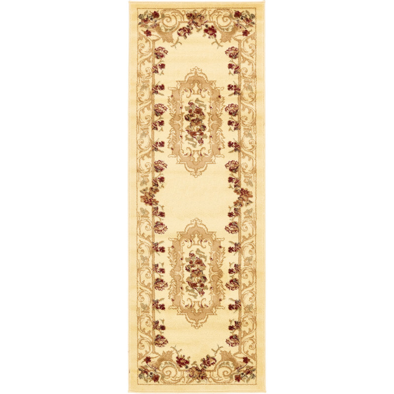 Debora Oriental Area Rug, Runner 2'2" x 6'1", Cream