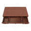 Bureau d'ordinateur transitionnel, bureau rectangulaire avec tiroirs de rangement-1663353532