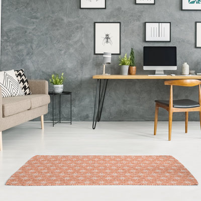 Chenille Geometric Indoor Rug