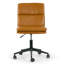 Chaise de travail pivotante en similicuir Moller-1034719727