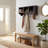 Shaker Cottage Wall-Mounted Coat Rack with Cubbies and Hooks, Chocolate-349684283