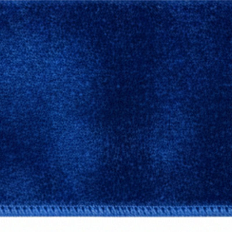 2.5"x10yd Velvet Checker, Midnight Blue