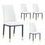 Ensemble de 4 chaises de salle à manger Modern