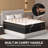 12'' Medium Firm Hybrid Mattress in a Box with Memory Foam & Individually Pocketed Coils-604041632-604165573
