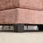 Zuri Upholstered 2-Seater Sectional Sofa with Ottomans-796484355